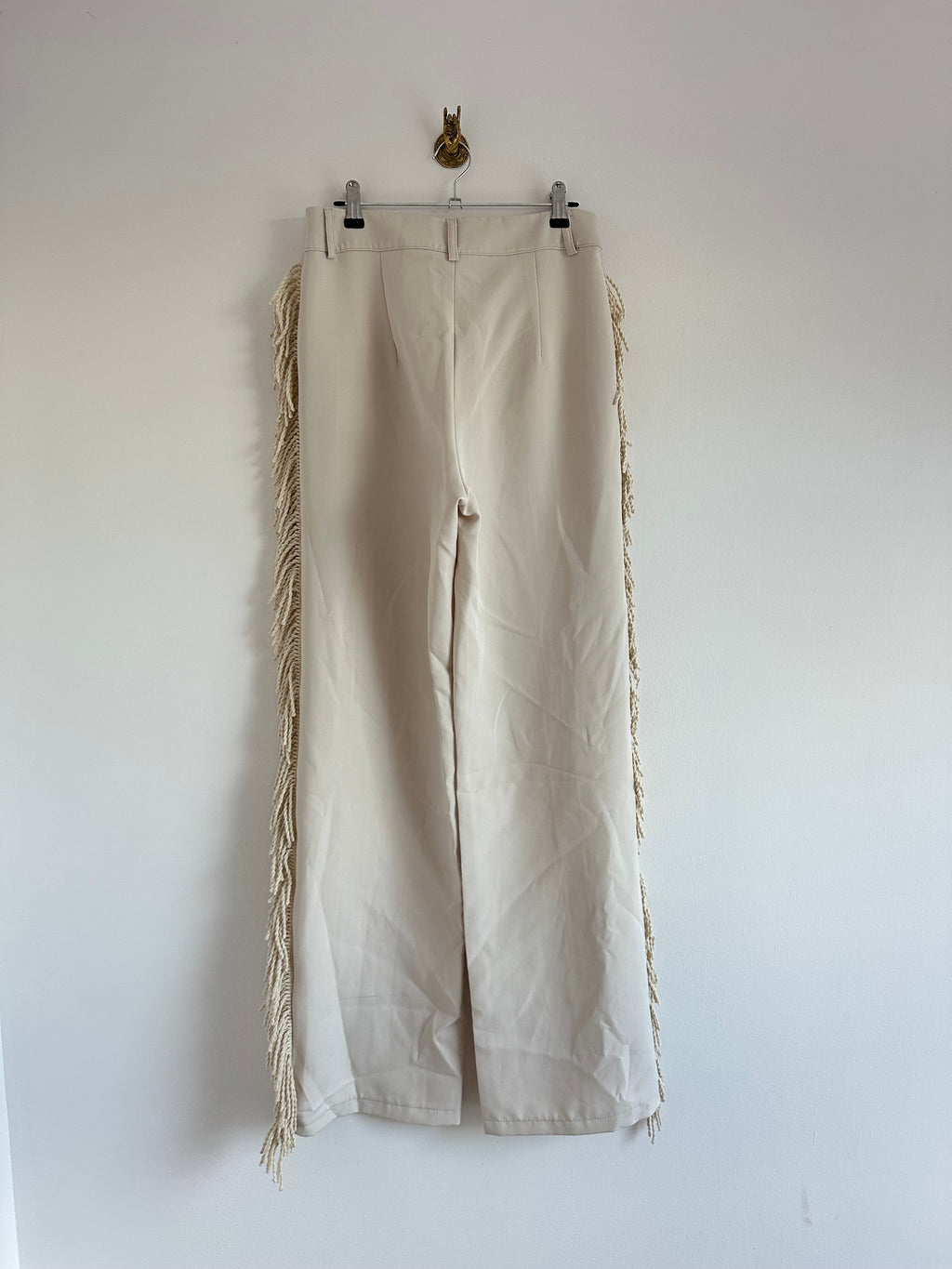 Franje pantalon beige